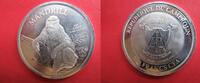 Kamerun / Cameroun / Cameroon 500 Francs CFA 1 Unze Silber Ag - 1 oz Silver - Silberunze Affe: Mandrill -