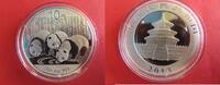 China 10 Yuan Silver - Panda - 1 oz -