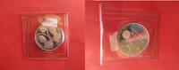 Japan kleine Silbermedaille Medail - silver - First Visit of an Emperor outside Japan -