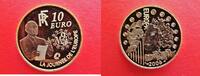 Frankreich 10 Euro La Journee de L`Europe - Gold -