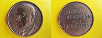 Stresemann, Gustav Medaille Bronzemedaille auf den Politiker und Reichskanzer Gustav Stresemann, Gedächtnis, -