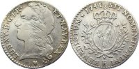 Frankreich 1/10 d'écu au bandeau 1 Ludwig XV. 1715-1774. -
