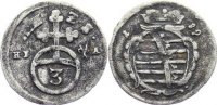Sachsen-Coburg Dreier Albrecht III. 1680-1699. -