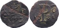 Pommern-Stettin Cu Scherf Johann Friedrich 1569-1600. -