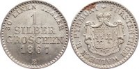 Waldeck Silbergroschen Georg Victor 1852-1893. -
