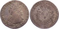 Frankreich 1/5 Écu 1 Ludwig XVI. 1774-1793. -
