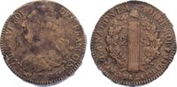 Frankreich Cu 2 Sols Ludwig XVI. 1774-1793. -