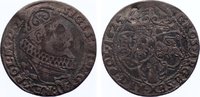 Polen 6 Gröscher 1 1625 Sigismund III. 1587-1632. selten, kl. Einschlag, F-VF