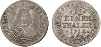 Sachsen-Meiningen 1/12 Taler Ernst Ludwig 1706-1724. -