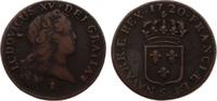 Frankreich Sol au buste enfantin 1720 S Ludwig XV. 1715-1774. VF-