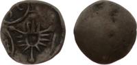 Schauenburg und Holstein Schüsselpfennig Otto V. 1533-1576. sehr selten, Prägeschwäche, VF
