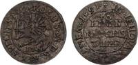 Pommern-unter schwedischer Besetzung 1/48 Taler 1691 Karl XI 1660-1697. VF+