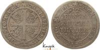 Sachsen-Coburg 1/12 Taler Albrecht III. 1680-1699. -