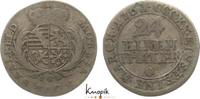 Sachsen-Coburg-Saalfeld 1/24 Taler Franz Josias 1745-1764. -