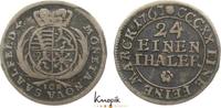 Sachsen-Coburg-Saalfeld 1/24 Taler Franz Josias 1745-1764. -