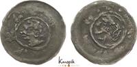 Coburg, wettinische Münzstätte Pfennig Friedrich III. der Strenge 1353-1381. VF-