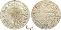 Brandenburg-Preußen 1/12 Taler 1690 SD Friedrich III. 1688-1701. kl. Prägeschwäche, VF+