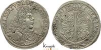 Sachsen-Coburg 1/6 Taler Albrecht III. 1680-1699. -