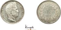 Frankreich 25 Centimes 1847 A Louis Philippe I. 1830-1848. BU