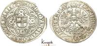 Konstanz, Stadt 10 Kreuzer ohne Jahr. Mit Titel Ferdinand II. -