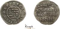 Sachsen-Neu-Weimar 1640-1728 Schloßbaudreier 1 1656 Wilhelm IV. 1640-1662. min. Schrötlingsfehler, VF