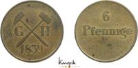 Ilmenau, Stadt Marke zu 6 Pfennig Kupferhammer des Georg Höhne. -