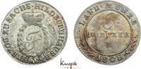 6 Kreuzer 1808 Sachsen-Hildburghausen Friedrich 1784-1826. selten, feine Kratzer, fast vorzüglich