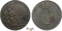 Harz-Münzmeisterpfennige Cu Münzmeisterpfennig Christoph Engelhard Seidenstücker in Zellerfeld 1780-1785. VF