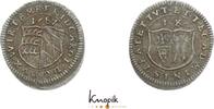 Württemberg 1 Kreuzer 1687 Friedrich Karl 1677-1693. VF
