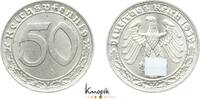 Drittes Reich 50 Reichspfennig 1939 F Kursmünzen 1933-1945. fast vorzüglich / EF