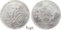 1/6 Taler 1763  FS Sachsen-Weimar-Eisenach Anna Amalia 1758-1775. kl. Schrötlingsfehler, sehr schön+