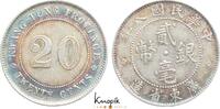 20 Cents Jahr 8 1919 China, Republik 1912-1949. VF+