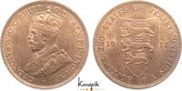 Jersey Cu 1/12 Shilling George V. 1910-1936. -