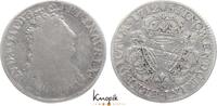 1/4 Écu aux 3 couronnes 1 1712  A Frankreich Ludwig XIV. 1643-1715. justiert, schön