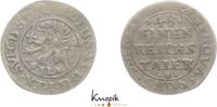 1/48 Taler 1691 Pommern-unter schwedischer Besetzung Karl XI 1660-1697. fast sehr schön