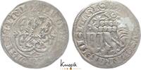 Sachsen-Kurfürstentum seit 1423 Schwertgroschen Kurfürst Friedrich II., der Sanftmütige von Sachsen 1428-1464. -