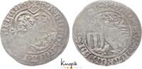 Sachsen-Kurfürstentum seit 1423 Schwertgroschen Kurfürst Friedrich II., der Sanftmütige von Sachsen 1428-1464. -