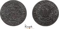 Waldeck 2 Pfennig 1730 Karl August Friedrich 1728-1763. VF-