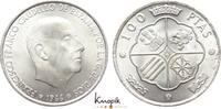 Spanien 100 Pesetas Francisco Franco 1939-1947-1975. -