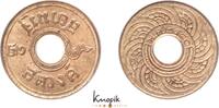 Thailand (Siam) 1/2 Satang RamaVIII. 1935-1946. -