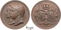 Sachsen-Weimar-Eisenach Bronzemedaille Carl Alexander 1853-1901. -