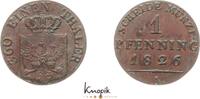 Brandenburg-Preußen 1 Pfennig Friedrich Wilhelm III. 1797-1840. -