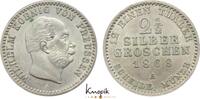 Brandenburg-Preußen 2 1/2 Silbergroschen Wilhelm I. 1861-1888. -