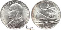 Italien-Kirchenstaat 5 Lire Pius XII. 1939-1958. -