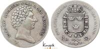 Schweden 1/4 Riksdaler Species 1831 Karl XIV. Johann 1818-1844. kl. Rand... 80,00 EUR  Excl. 8,00 EUR Verzending