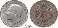 Jugoslawien 20 Dinara 1931 Alexander I. 1921-1934. Patina, sehr sch&ouml;n 25,00 EUR  Excl. 8,00 EUR Verzending