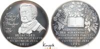 Sachsen-Jena, Stadt Silbermedaille 1991 leicht angelaufen, Polierte Platte 225,00 EUR  Excl. 8,00 EUR Verzending
