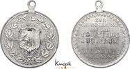 Sachsen-Leipzig, Stadt Tragbare versilberte Zinkmedaille 1884 fast vorz&uuml;... 30,00 EUR  Excl. 8,00 EUR Verzending