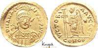 Byzanz Solidus 491-518 n. Chr. Anastasius I. 491-518. Gold, vorz&uuml;glich 1100,00 EUR  Excl. 8,00 EUR Verzending