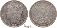 USA Dollar 1881 O sehr sch&ouml;n 65,00 EUR  Excl. 8,00 EUR Verzending